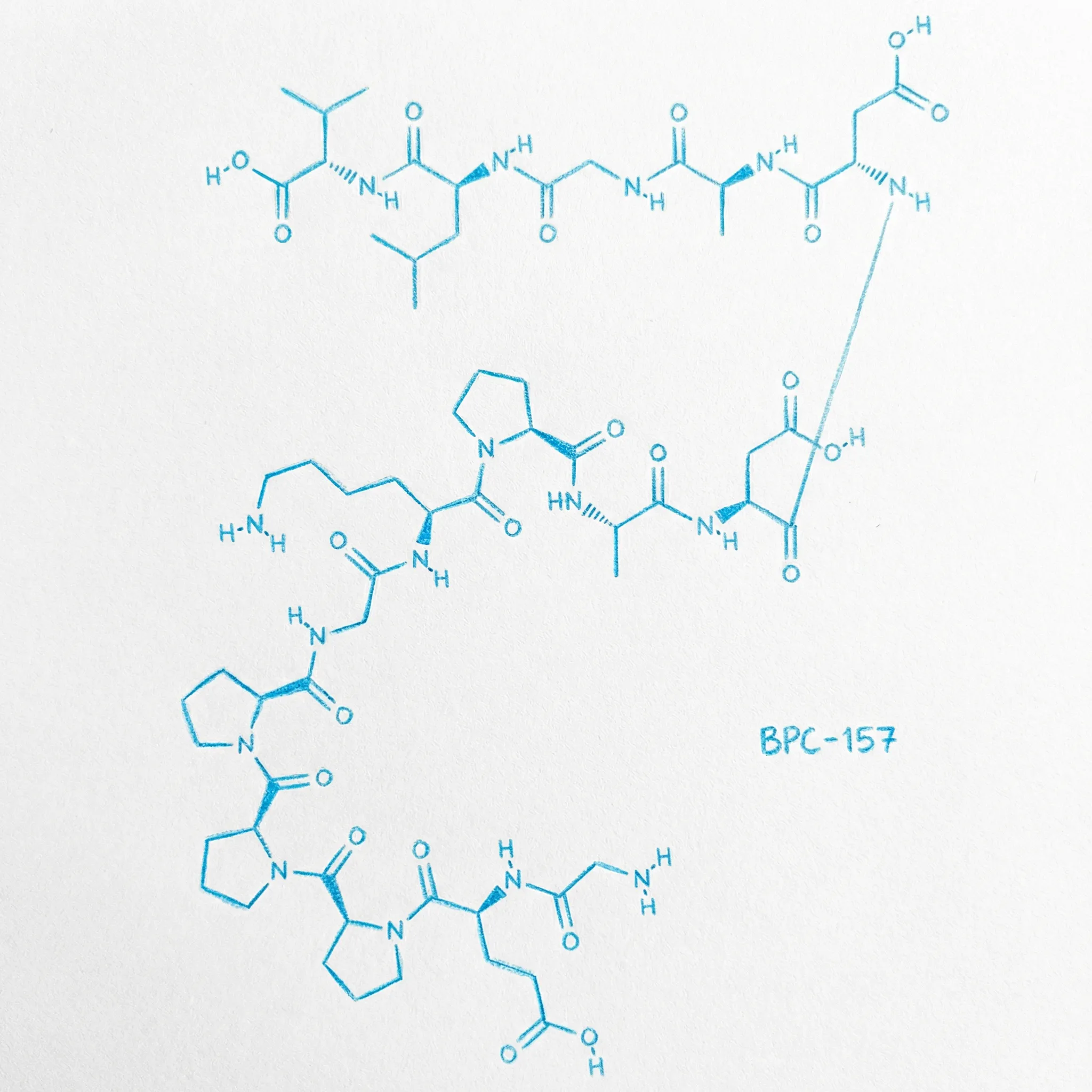BPC-157 Molecular Structure