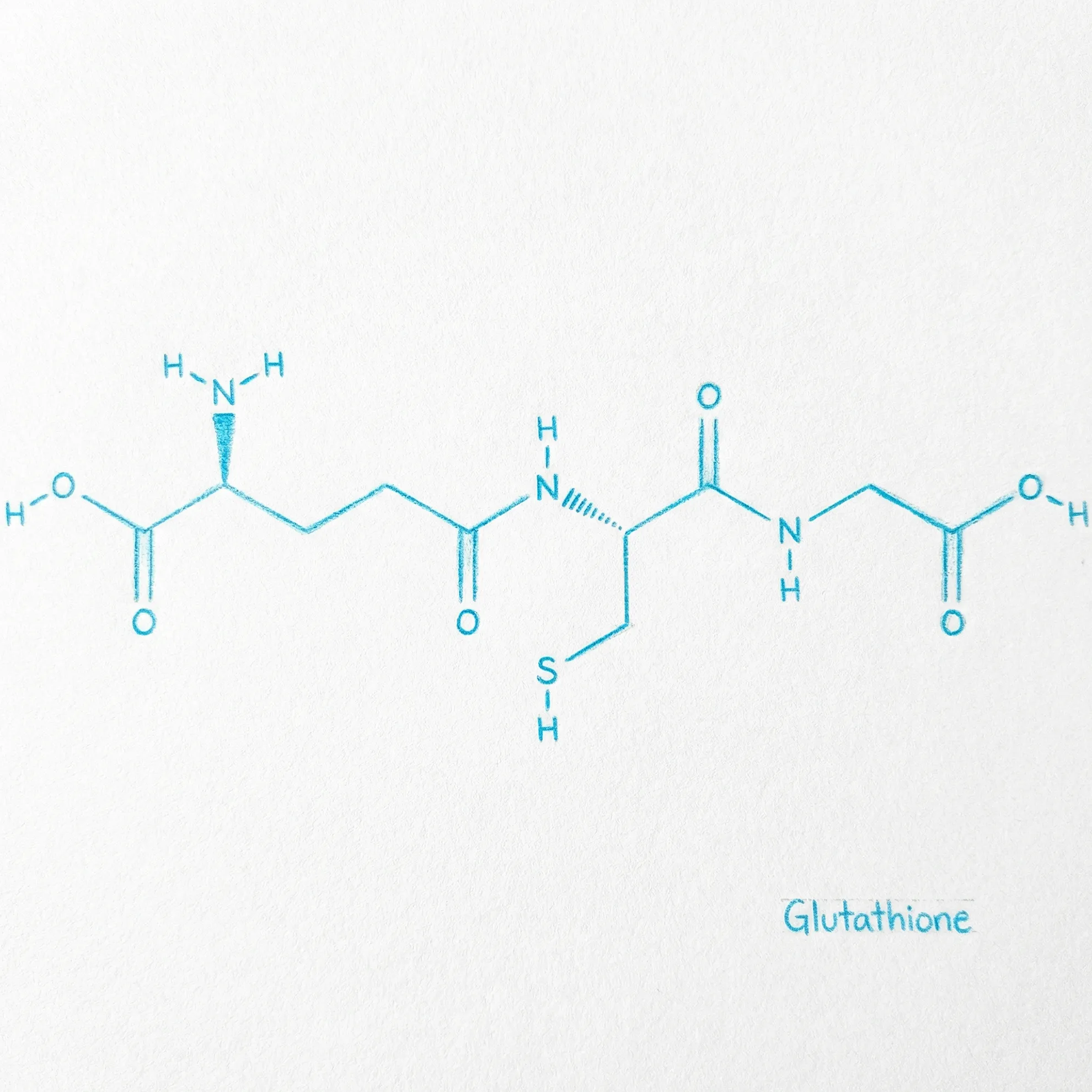 Glutathione Molecular Structure