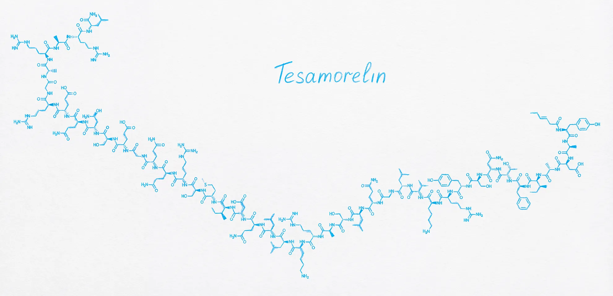 Tesamorelin Molecule