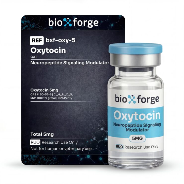 Oxytocin 5mg Vial and Product Card