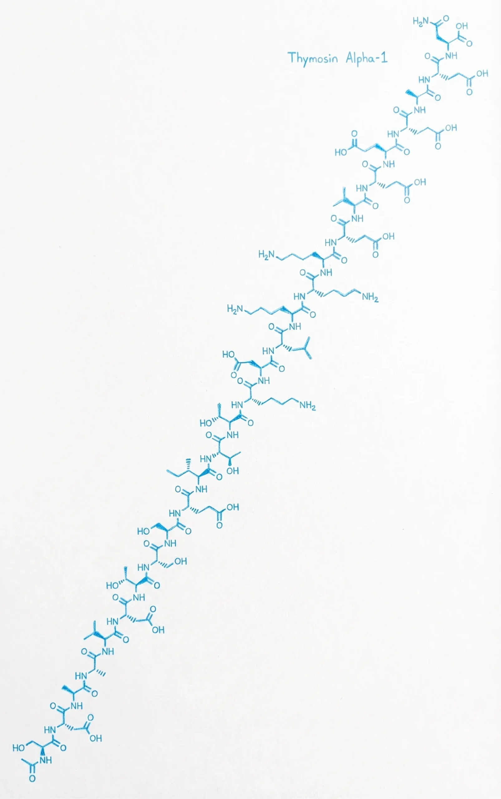 Thymosin Alpha-1 Molecule
