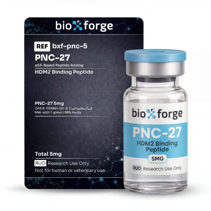 PNC-27 5mg Vial and Product Card