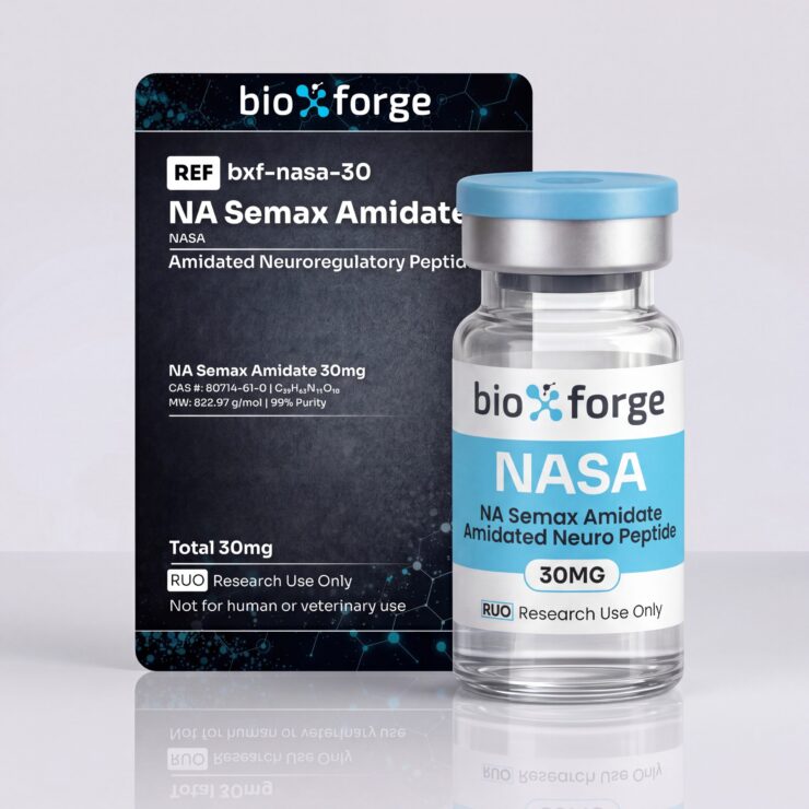 NA Semax Amidate 30mg Product Card and Vial