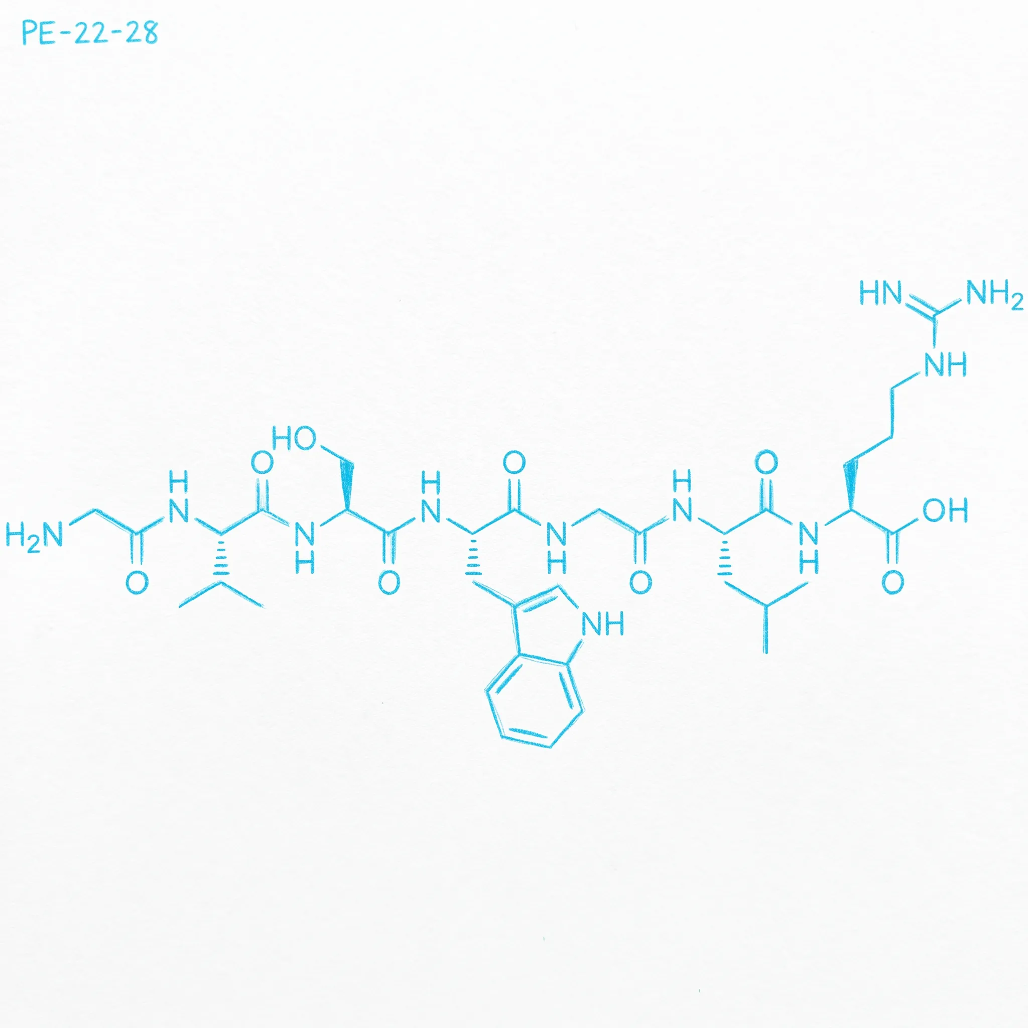 PE-22-28 Molecular Structure